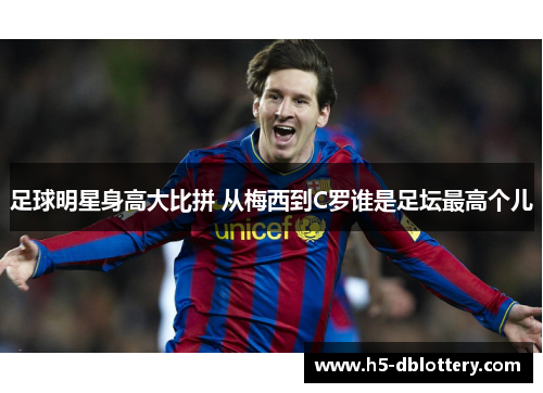 足球明星身高大比拼 从梅西到C罗谁是足坛最高个儿
