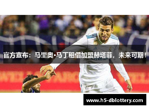 官方宣布：马里奥·马丁租借加盟赫塔菲，未来可期！